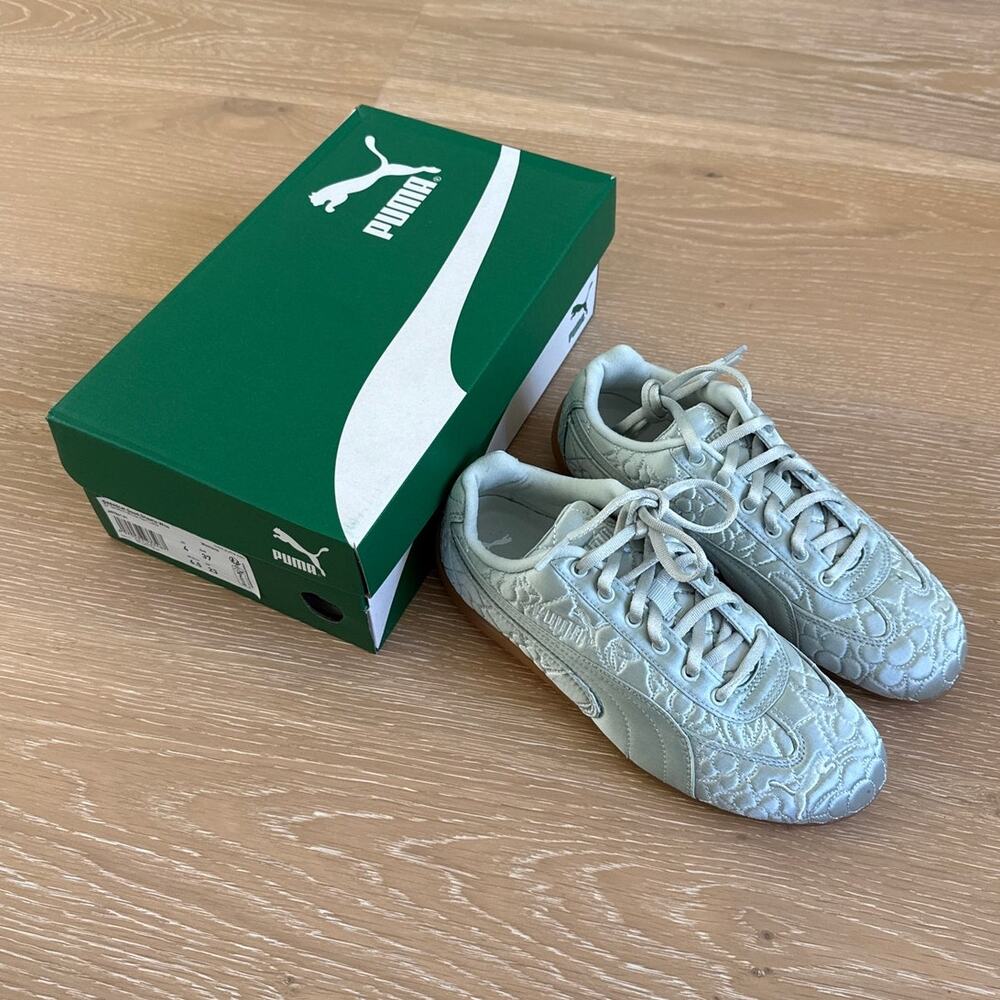 Puma Sneakers Speedcat Creme De Mint Size US 6.5 White Caramel Latte
